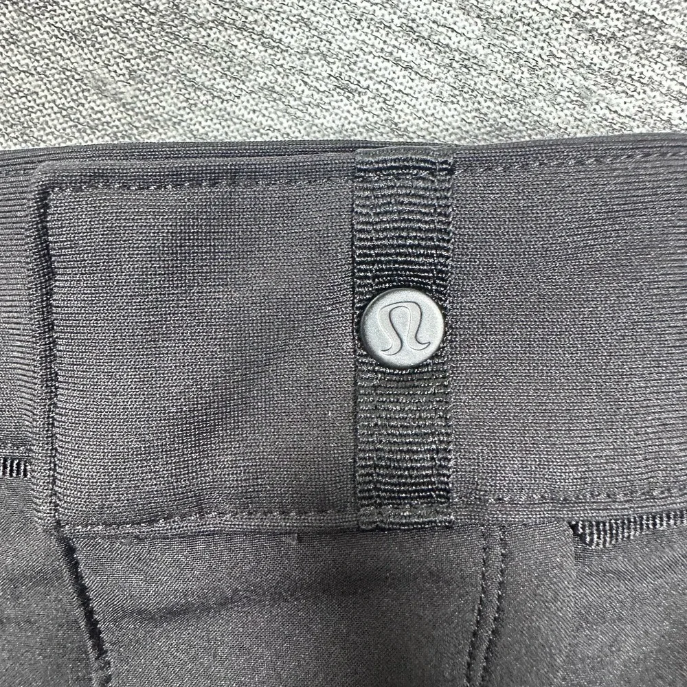 Lululemon Pants Mens 42x34 Black ABC Slim Warpstreme Business Chino City